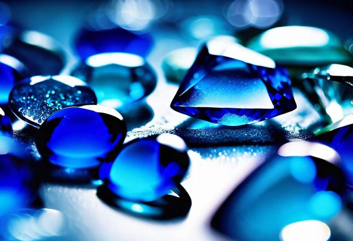 Saphirs bleus : histoires et origines des joyaux des mers