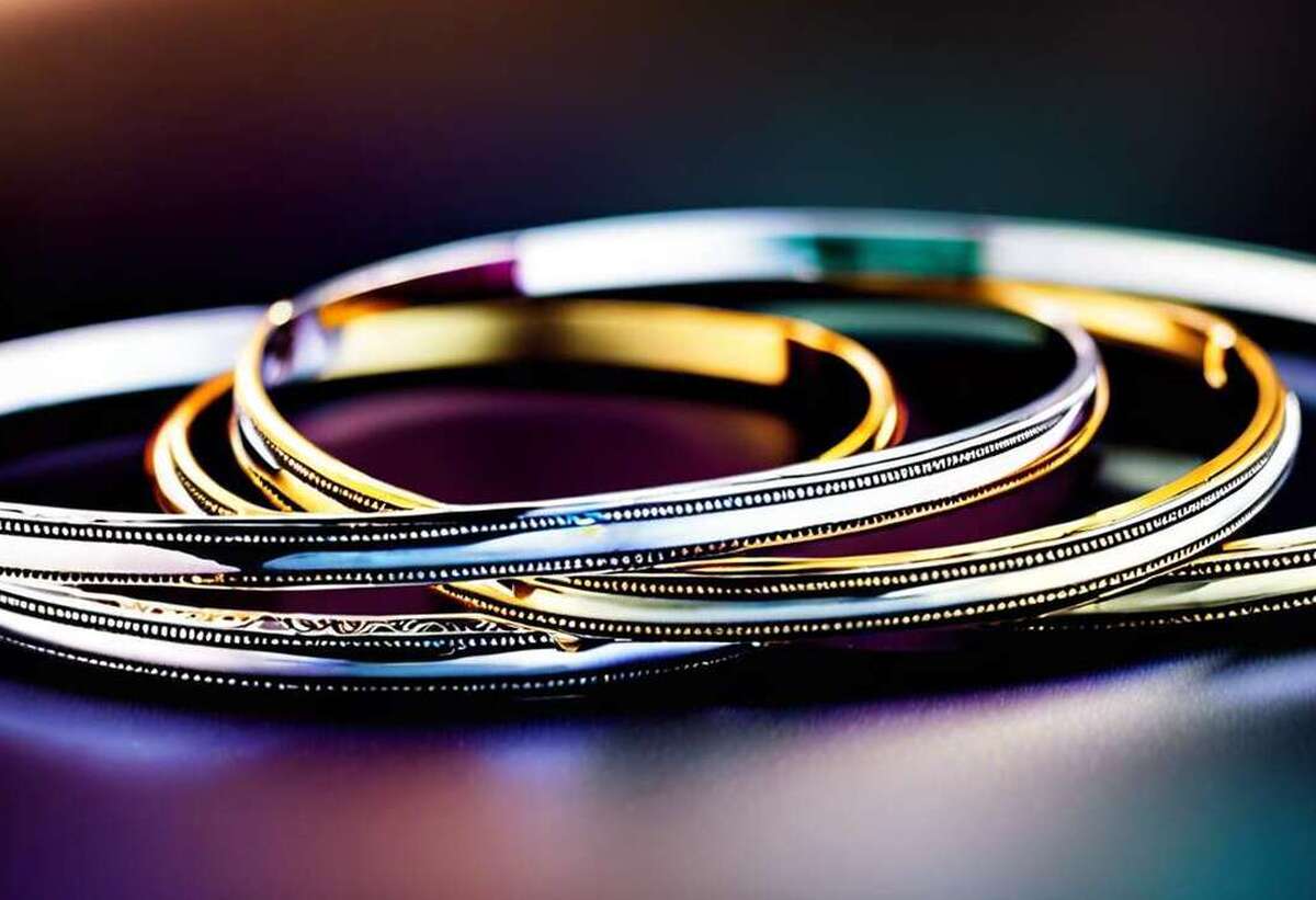 Bracelets joncs en argent : alliance de simplicité et d'éclat