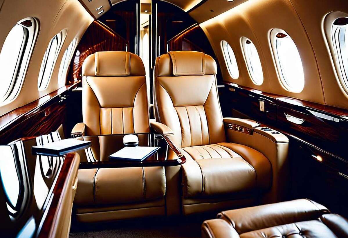 Voyages d'affaires en jet privé : combiner travail et confort supérieur