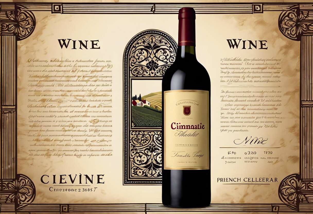 Étiquettes de vin décryptées : comprendre les informations