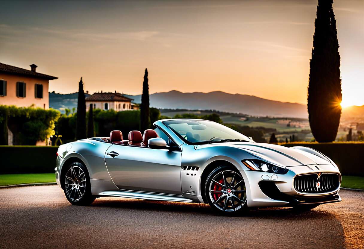 Maserati GranTurismo : symbole du design italien haut de gamme