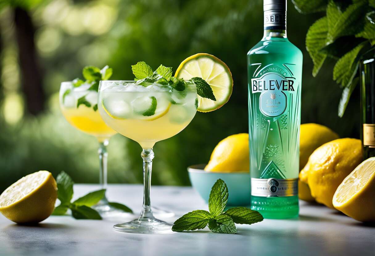 Cocktails d&rsquo;été à la Vodka Belvedere : recettes rafraîchissantes