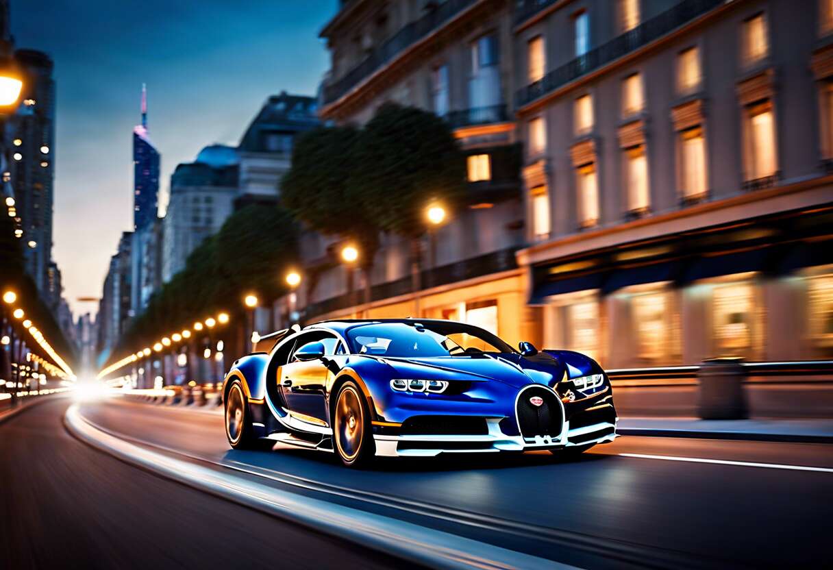 Bugatti Chiron Super Sport : luxe et vitesse à leur apogée