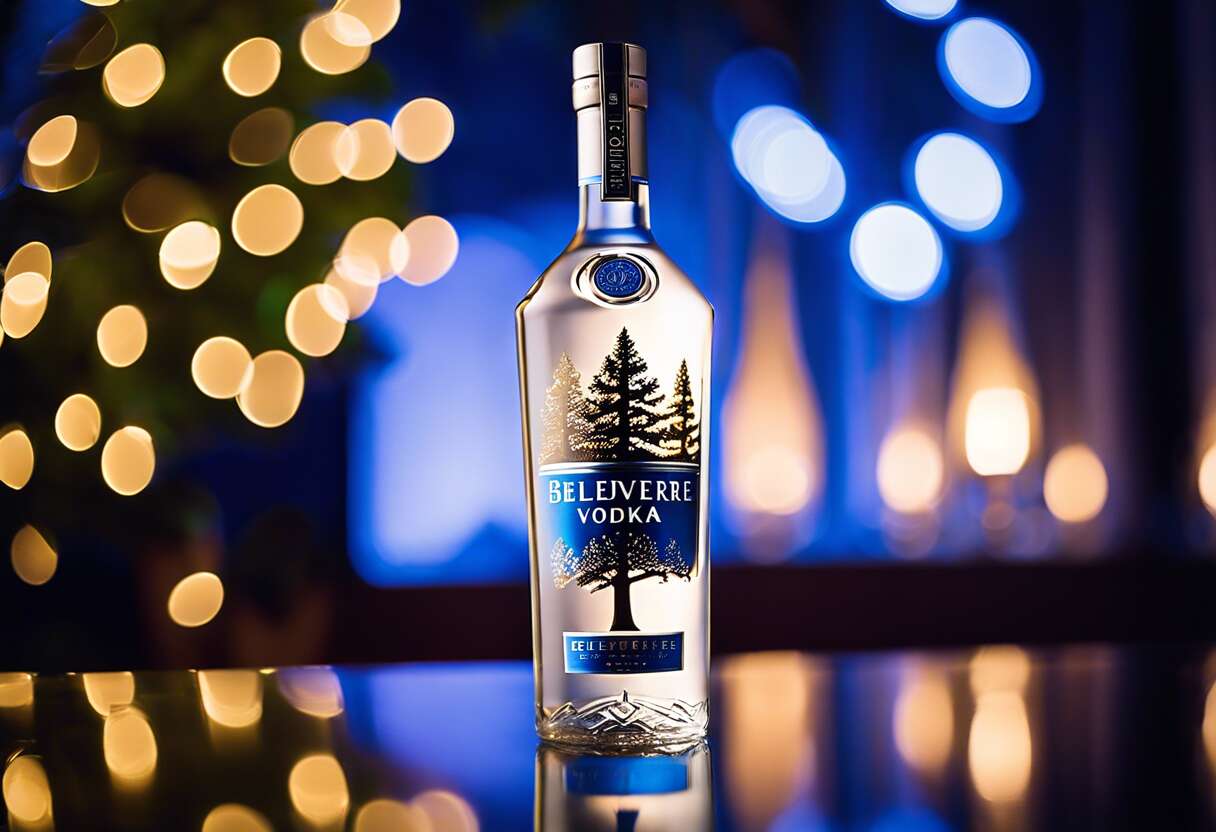 Vodka Belvedere : les arbres s'illuminent pour les fêtes