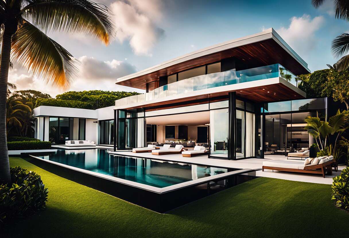 Maison de luxe à Miami : la demeure de Novak Djokovic mise en vente