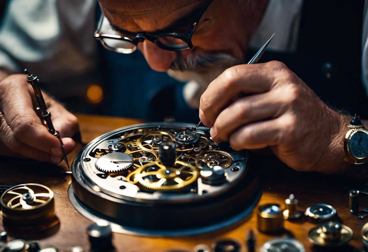 Artisans du temps : portrait des maîtres horlogers