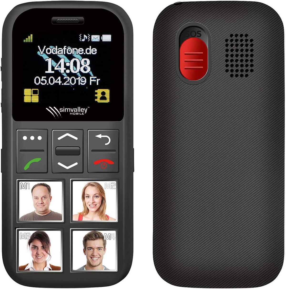 Test du Simvalley RX-820.GPS : le mobile d'urgence 64GB avec GPS