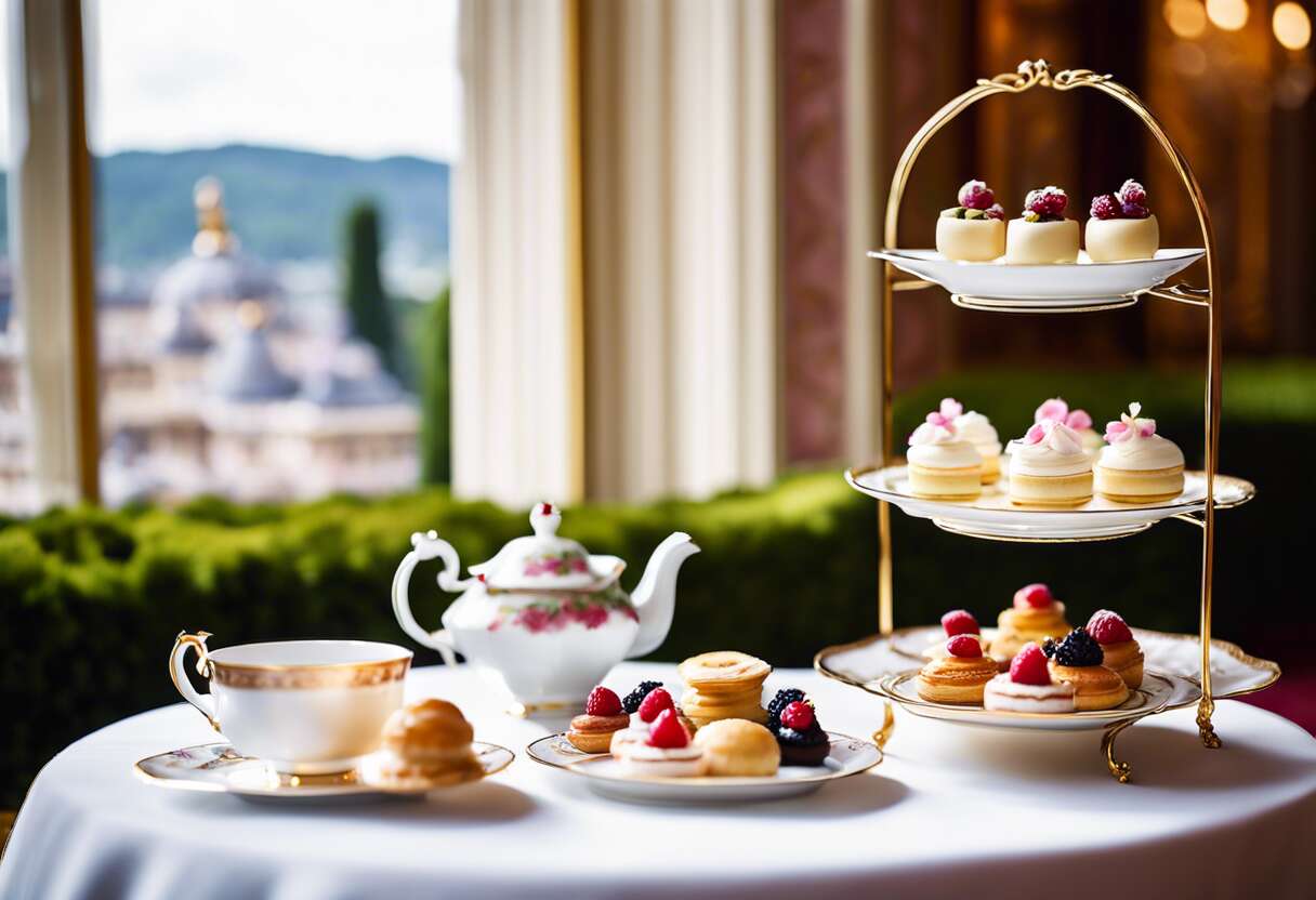 Tea Time au Shangri-La : une expérience de pâtisserie de luxe en France