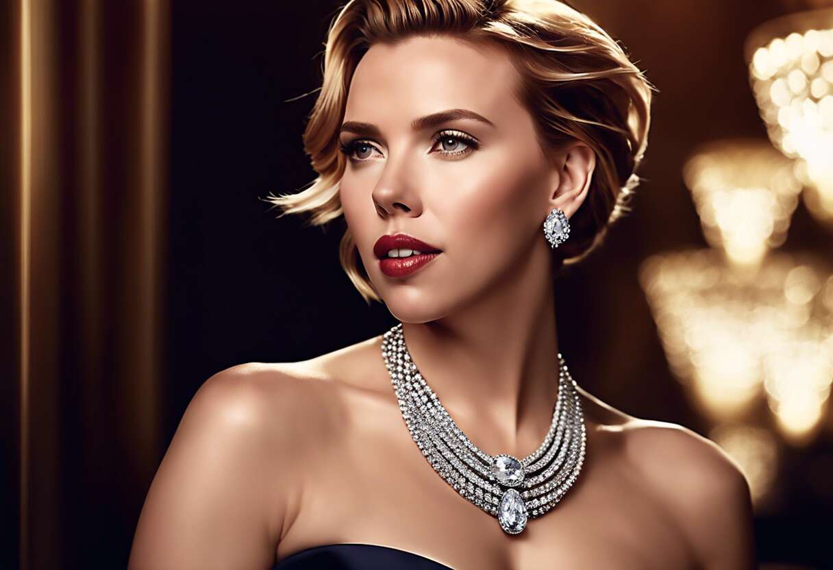 scarlett johansson égérie de la nouvelle campagne bijoux david yurman