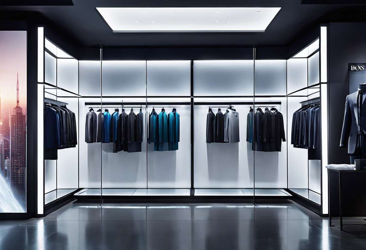 Hugo Boss : innovation avec Reactive Reality pour des cabines d&rsquo;essayage virtuelles