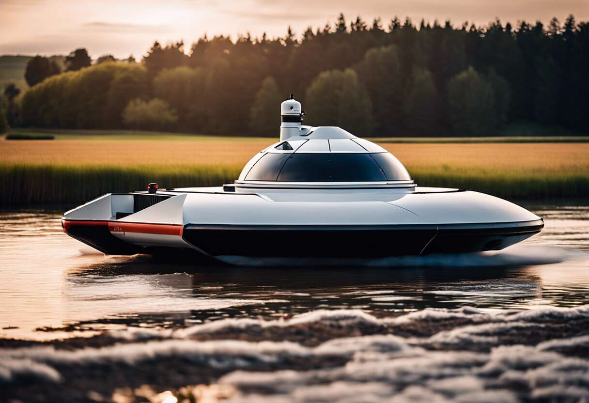 Découverte du premier aéroglisseur de luxe sportif au monde en France