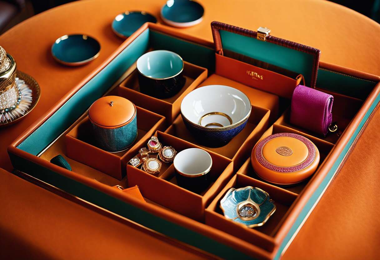 Hermès : découvrez les vide-poches, cendriers et plateaux de luxe hauts en couleurs