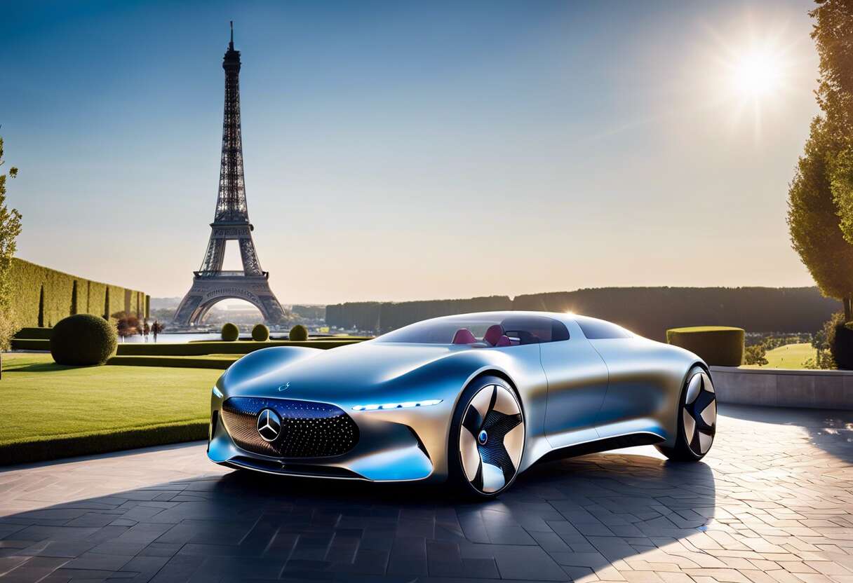 Mercedes-Benz dévoile le concept Vision EQXX : innovation et luxe en France