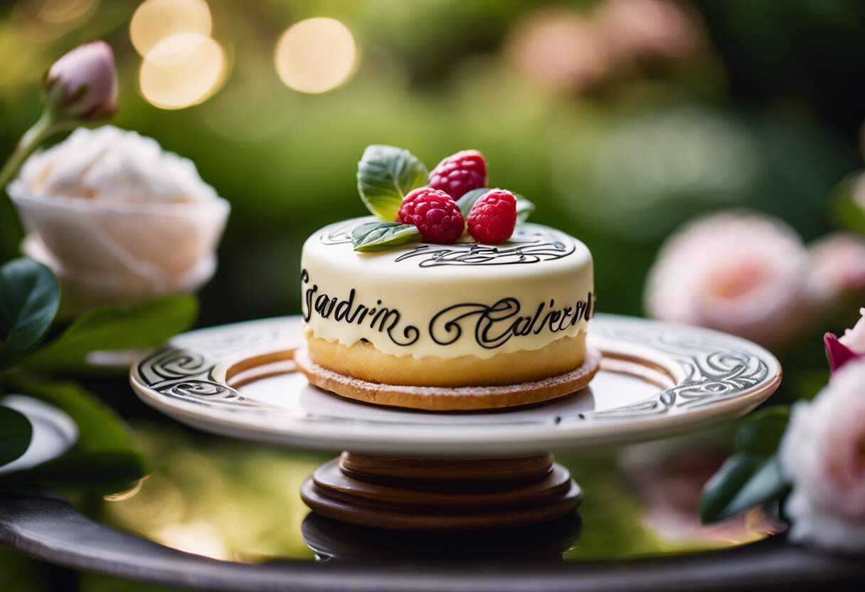 Jardin Secret : découvrez la nouvelle tendance de la pâtisserie calligraphiée de luxe en France