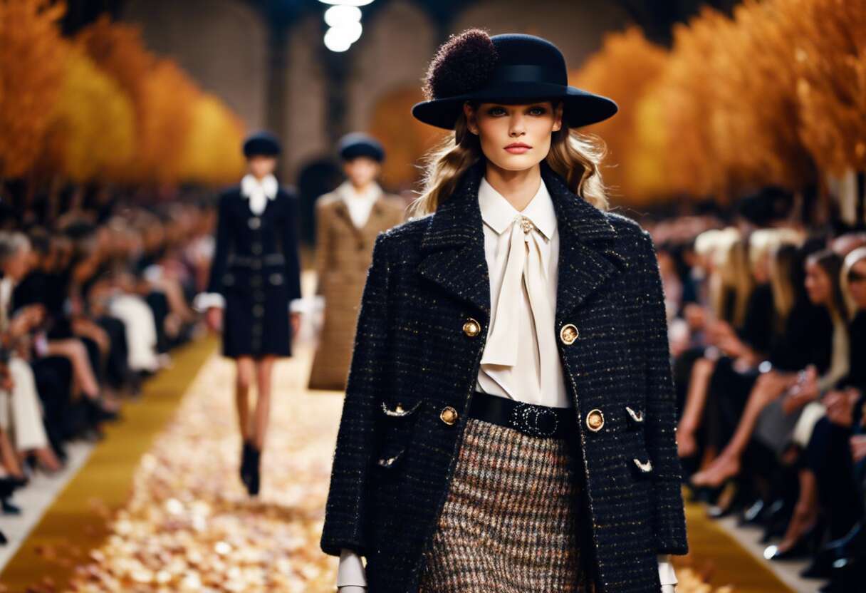 Collection automne Chanel : le tweed en vedette dans la mode luxe française