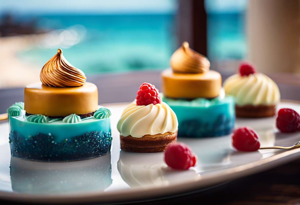La nouvelle vague de la cuisine de la mer : tendances en pâtisserie de luxe en France