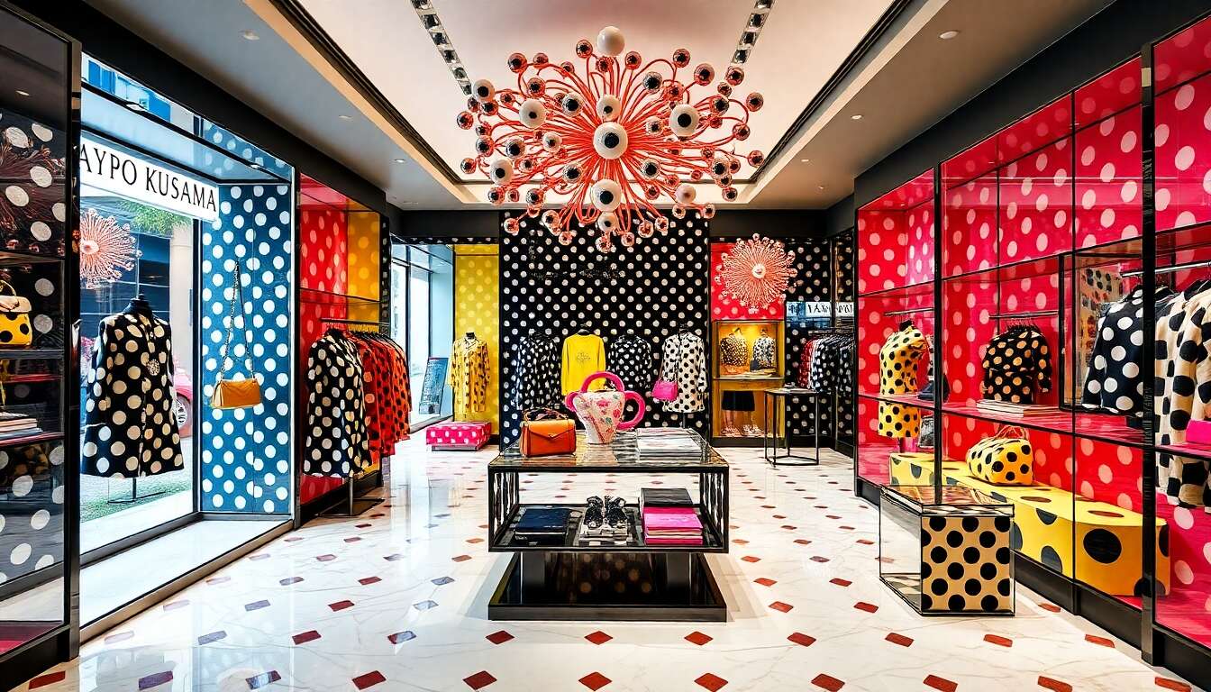 Yayoi Kusama : l'invasion mondiale des pois, une icône de la mode et du luxe en France
