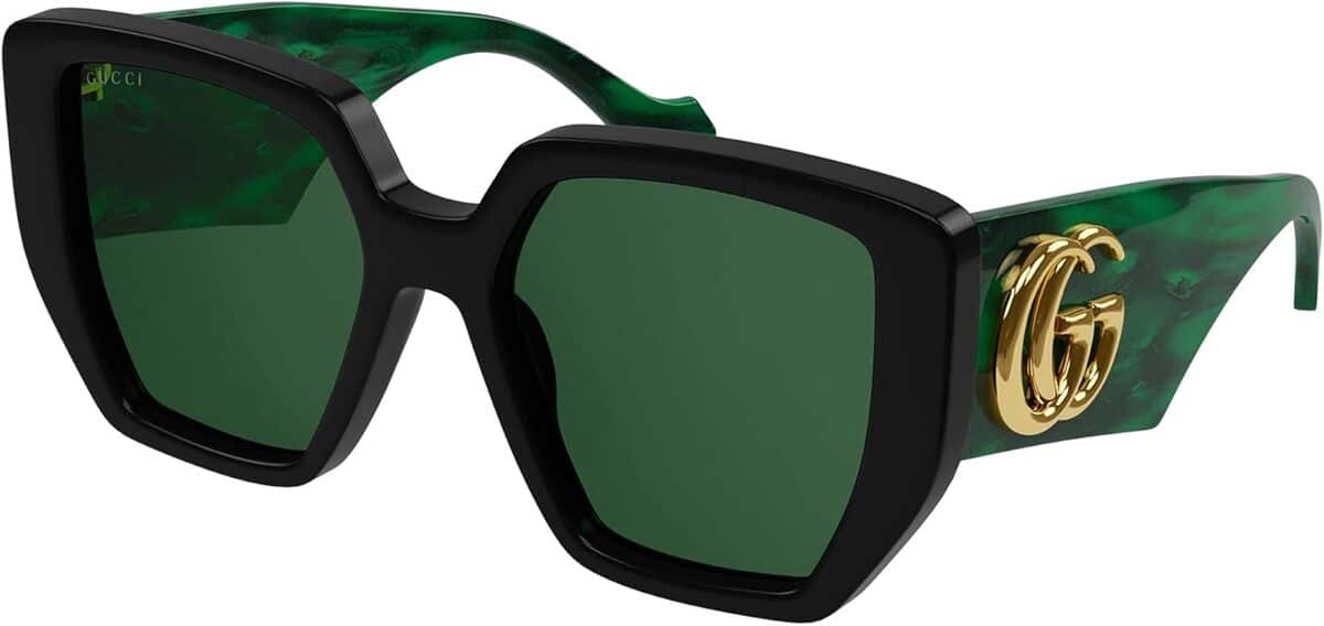 Avis sur les lunettes de soleil Gucci GG0956S black/green femme
