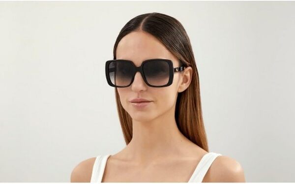 GUCCI GG0632S-001 56 Sunglass Woman Injection Lunettes de Soleil, Multicolore, 0 Mixte Adulte