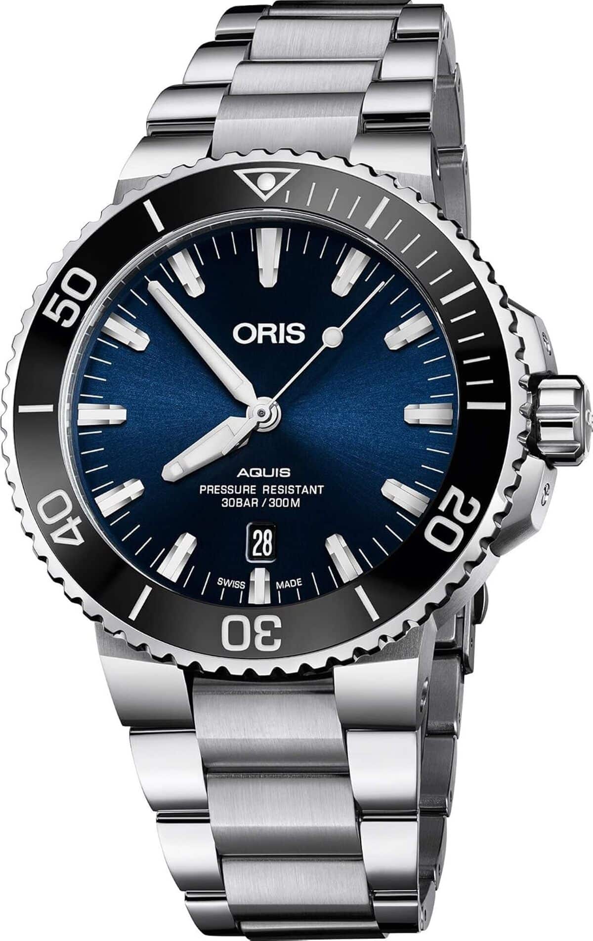 Avis sur la montre Oris Aquis Date Relief Cherry 41, 50 mm