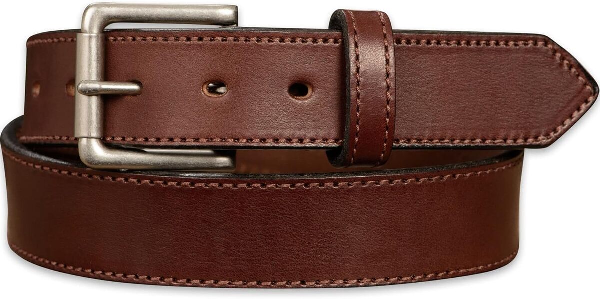 Ceinture Hoe Cuir Réversible Ceinture Hoe Noir et Brun - Noir - s