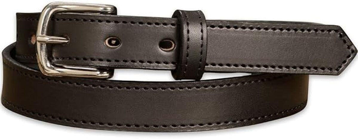 Test : ceinture en cuir Bullhide pour homme, noire 2, 5 cm