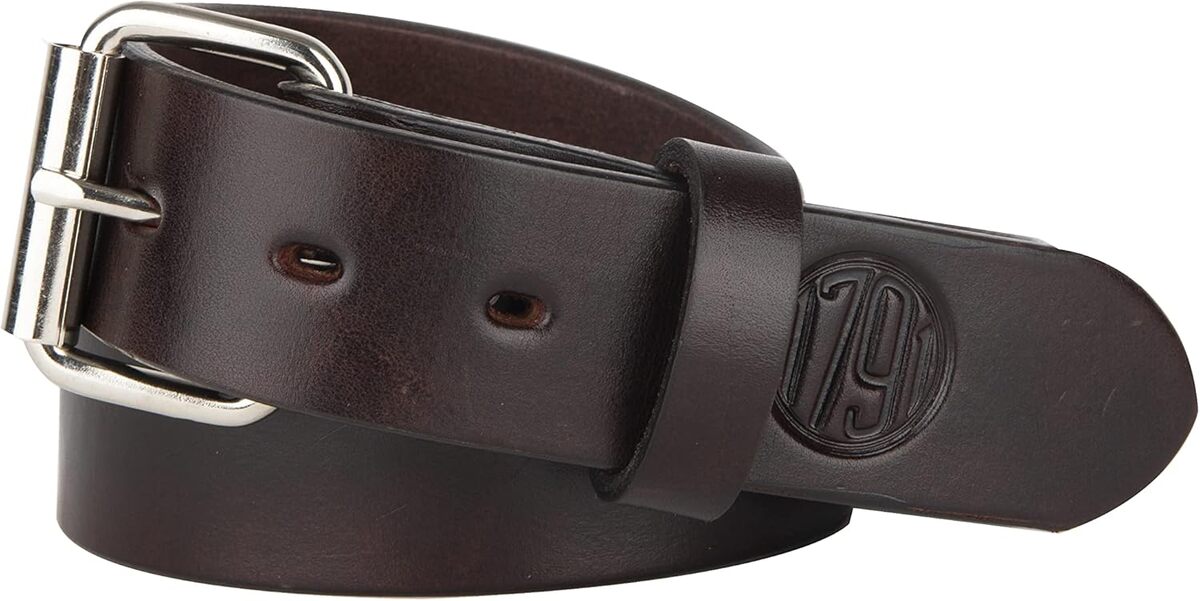 Test ceinture en cuir marron 1791 Gunleather
