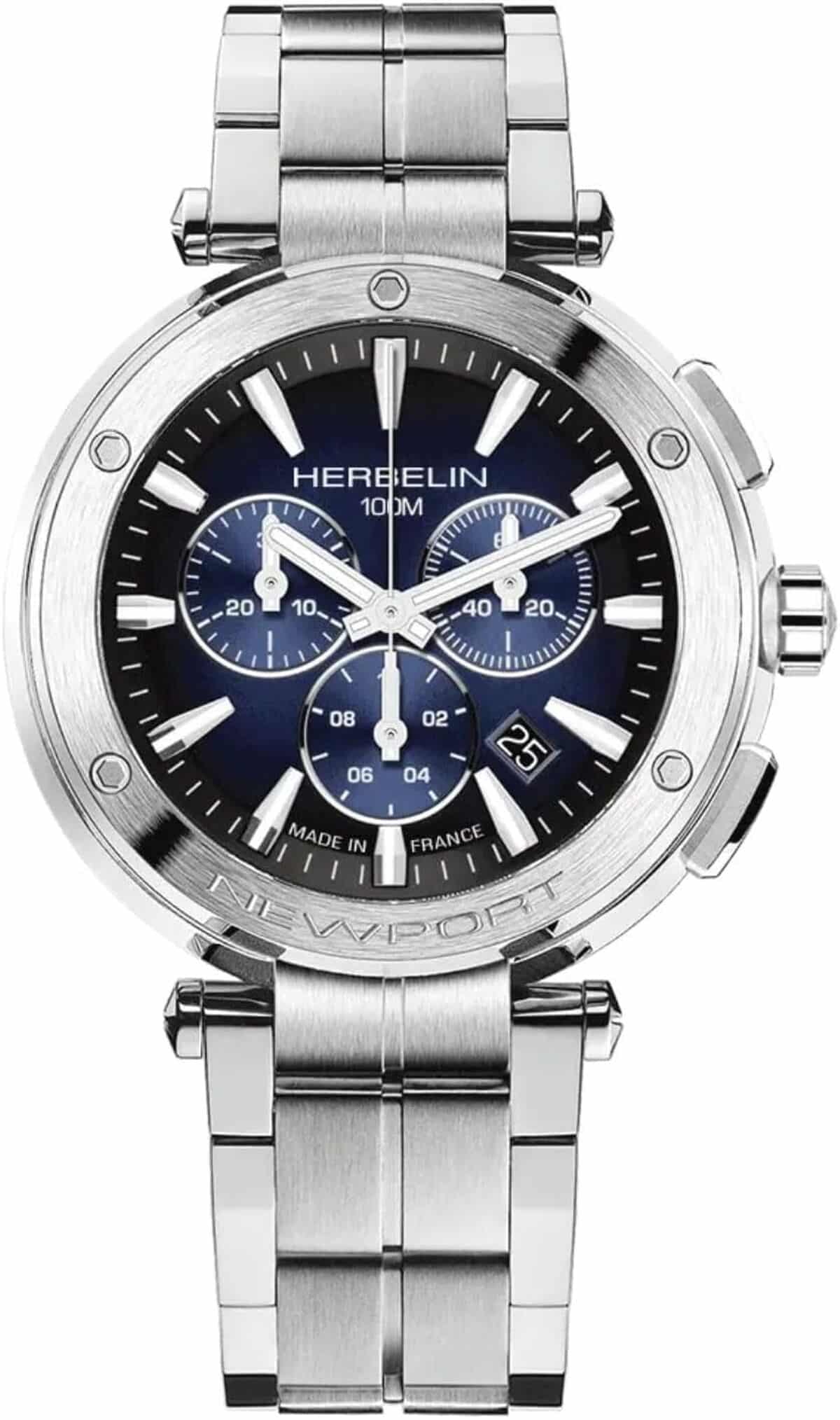 Test de la montre Michel Herbelin Newport chrono 43mm quartz