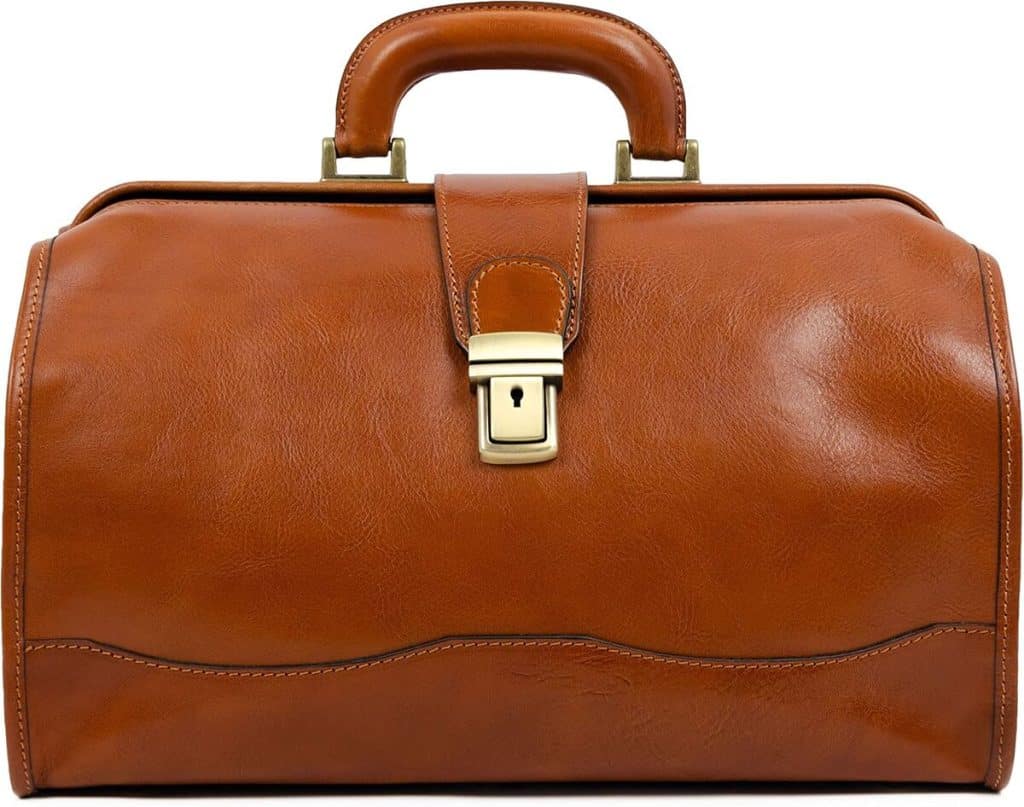 Test du sac de médecin en cuir Time Resistance