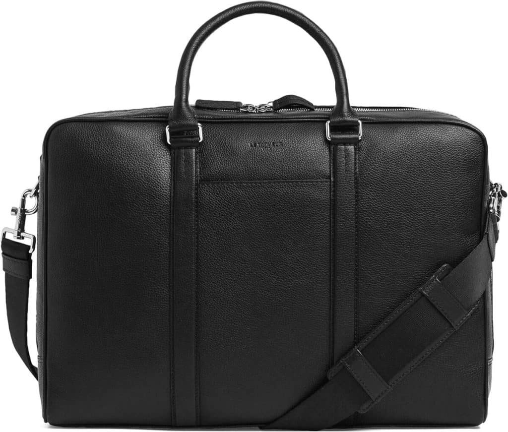 Test : le Tanneur porte-documents cuir 17 pouces