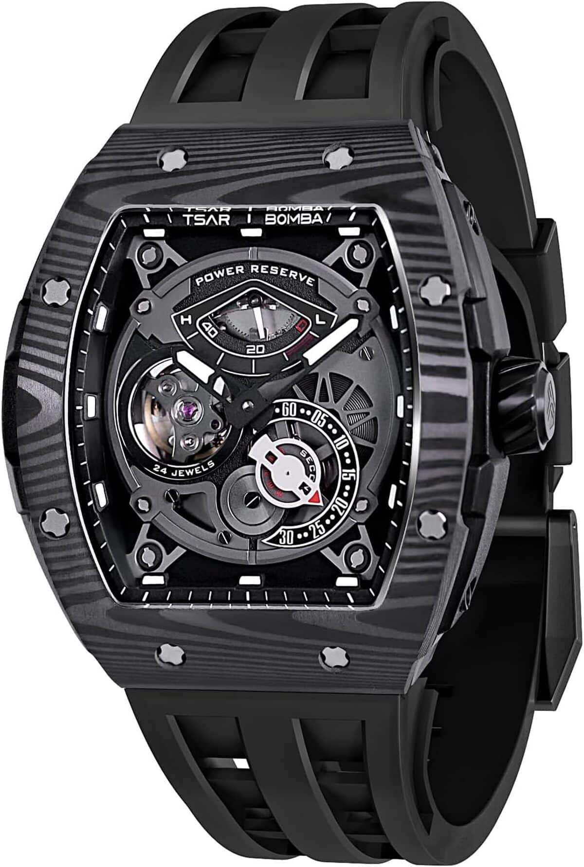 Test : montre automatique TSAR BOMBA luxe et étanchéité