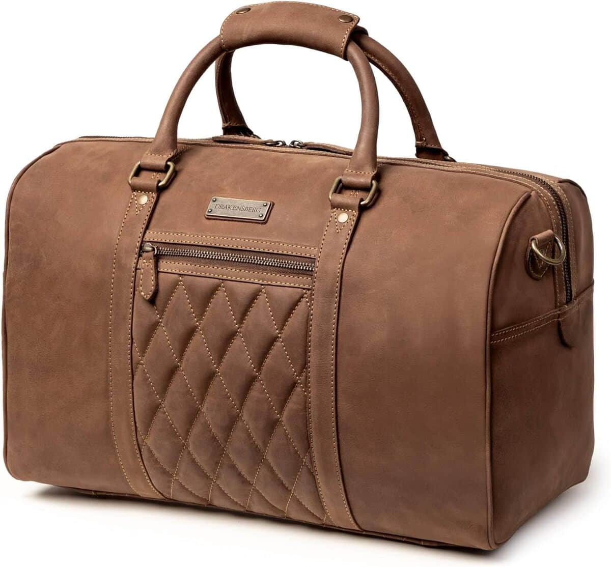 Test : sac de voyage en cuir DRAKENSBERG Mitch 25 l