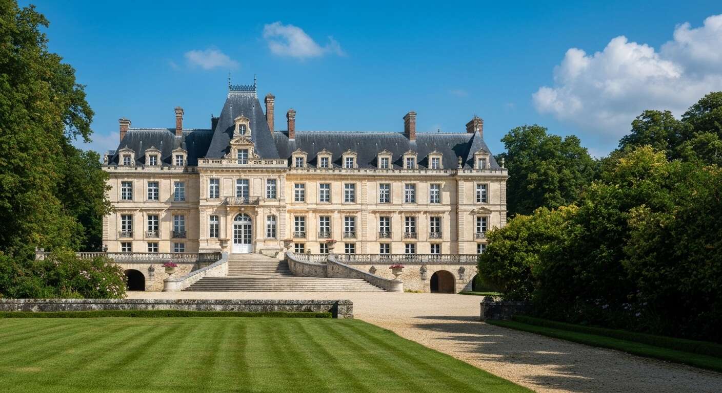 D&eacute;couverte du ch&acirc;teau de courcelles : un joyau architectural
