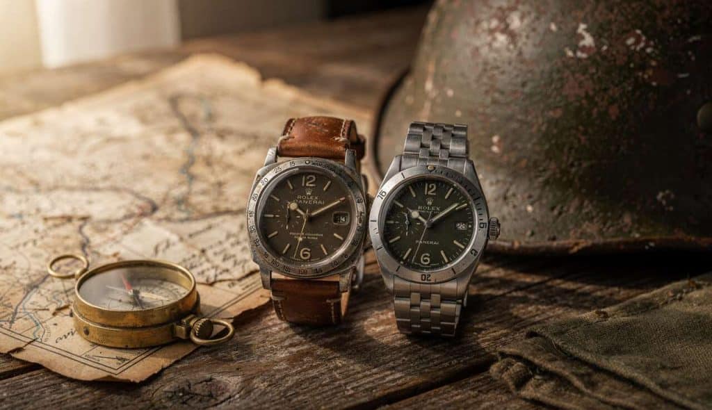 Montres Panerai et Rolex durant la Seconde Guerre mondiale