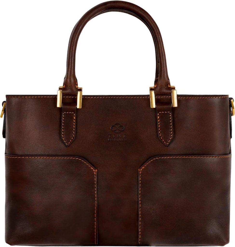Avis sur le tote bag en cuir Time Resistance : sac à main moderne