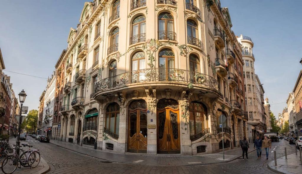 Maison Flagey : hôtel Art Nouveau à Bruxelles