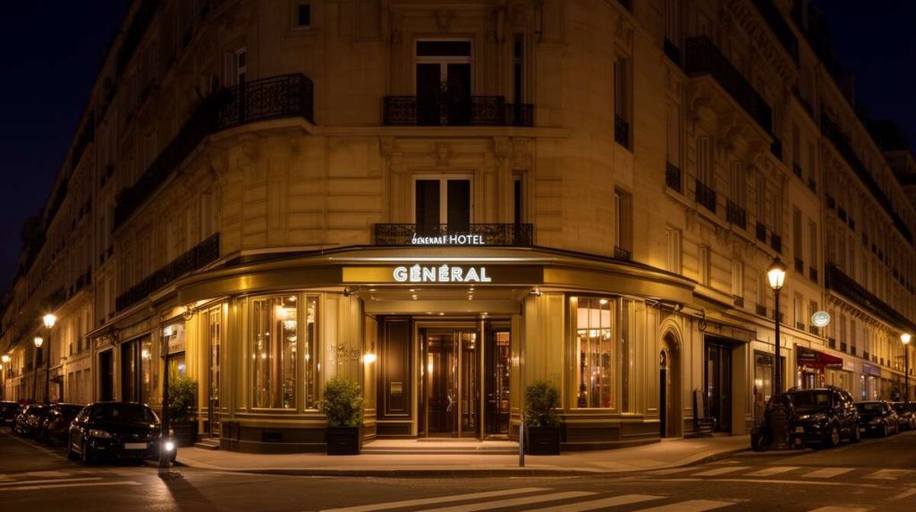 Une nuit au Général Hôtel Paris
