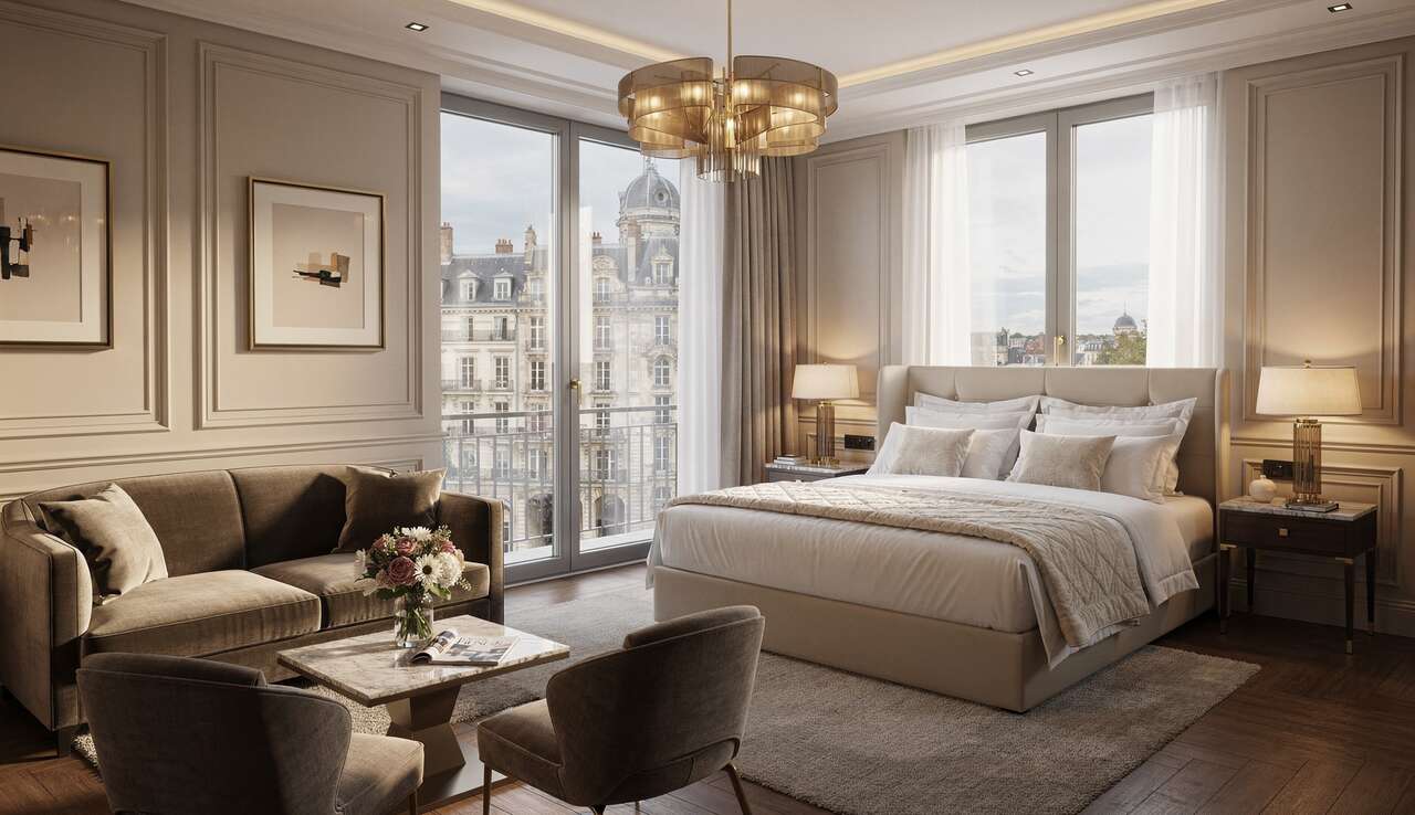 Les chambres et suites de la demeure