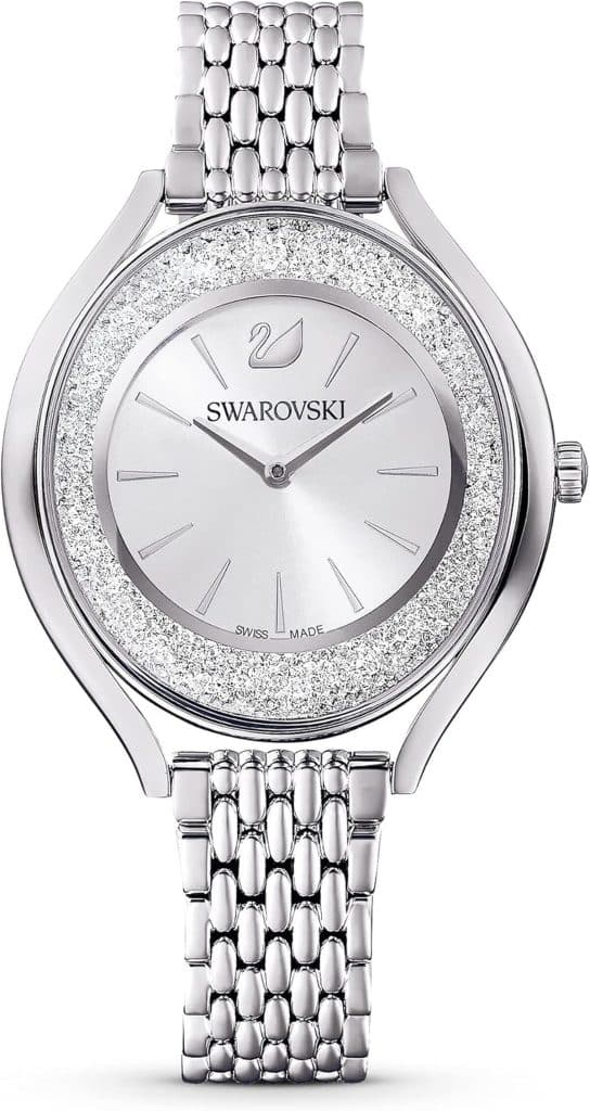 Avis : swarovski montre Crystalline Aura en ton argenté