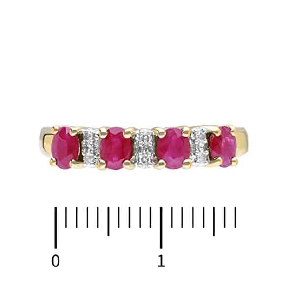 Découvrez notre avis sur la bague femme en or jaune avec rubis 181R0619 : élégance intemporelle et glamour à votre portée pour sublimer chaque occasion.