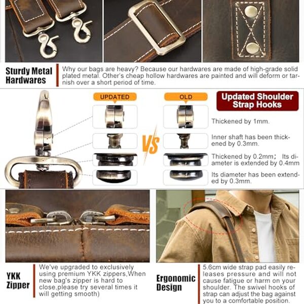 Découvrez notre analyse approfondie de la mallette en cuir Masa Kawa, un accessoire incontournable pour protéger et transporter votre ordinateur portable 17 pouces avec style et efficacité.