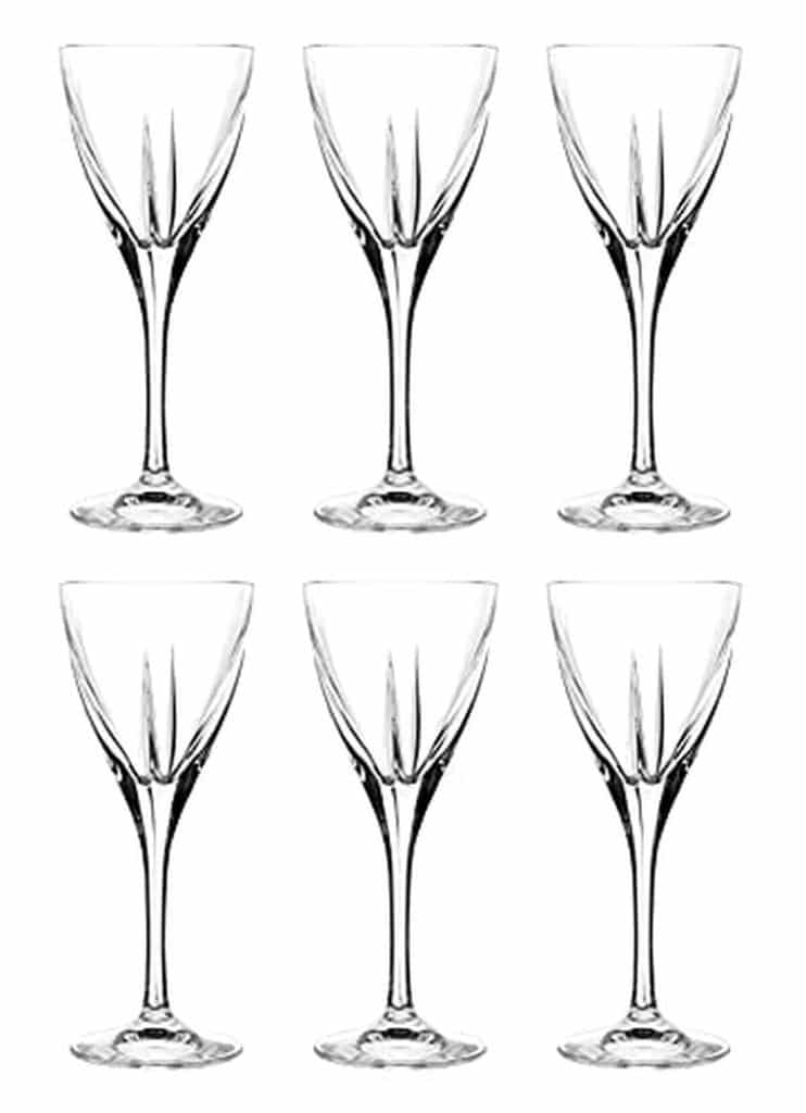 Avis sur le lot de 6 verres à liqueur en cristal Barski