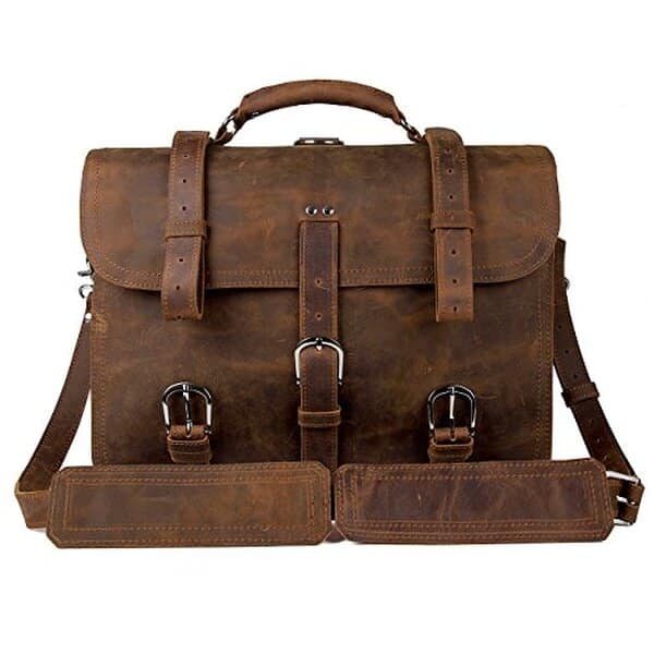 Découvrez notre test du sac à bandoulière Augus : un allié en cuir idéal pour transporter votre ordinateur portable en toute élégance et sécurité.