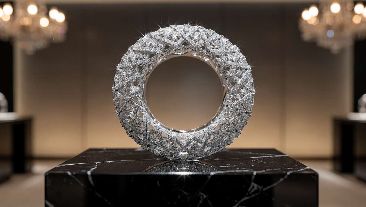 Un chef-d'&oelig;uvre de plus de 24 000 diamants