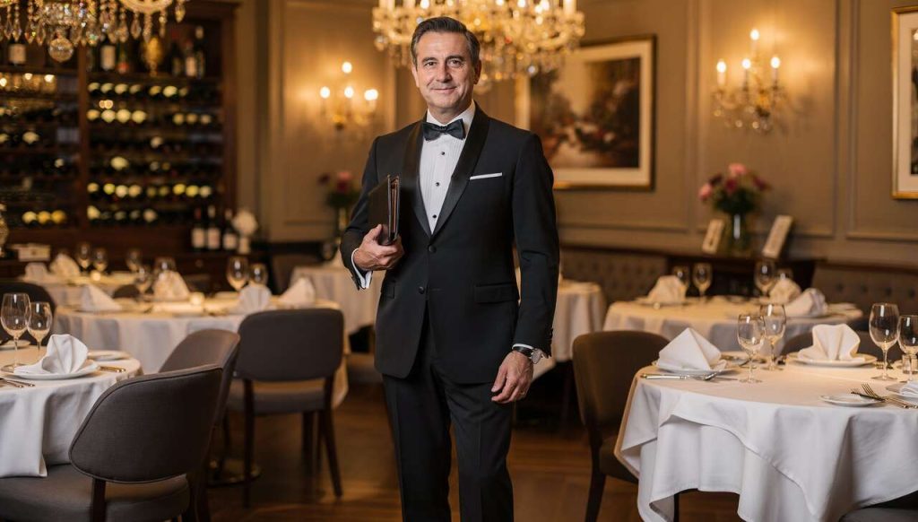 Le maître d'hôtel : architecte de l'expérience client en gastronomie française