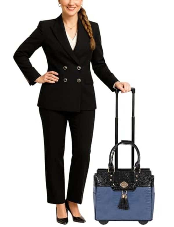 Découvrez le test complet du sac trolley JKM & Company True Blue adapté pour ordinateurs et tablettes : un allié pratique et élégant pour vos déplacements.