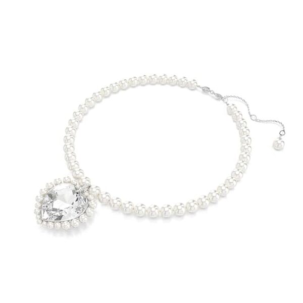 Découvrez notre avis détaillé sur le collier Swarovski Ariana Grande en forme de cœur blanc : élégance, caractéristiques et recommandations pour un bijou incontournable