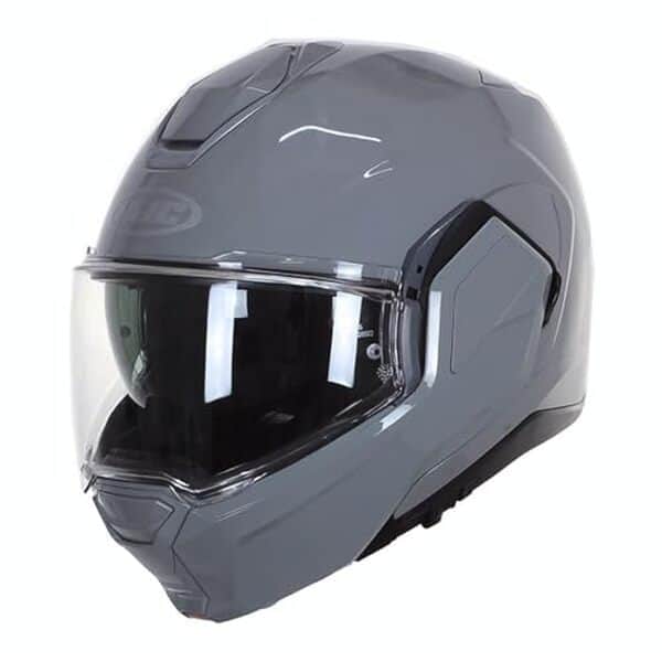 Découvrez le casque moto HJC i100 UNI Nardo grey, un casque modulable alliant design élégant et fonctionnalité pour une expérience de conduite optimale.