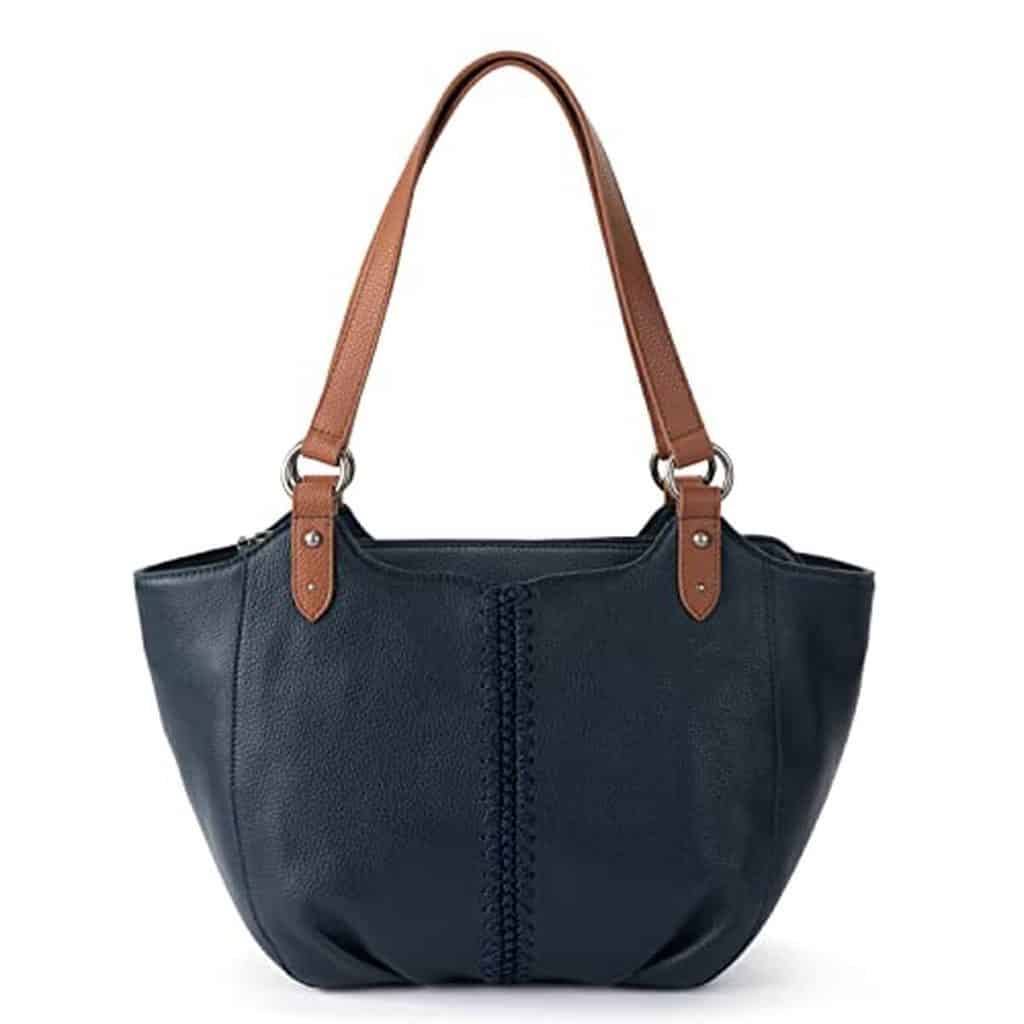 Avis sur le sac à main The Sak Bolinas en cuir indigo
