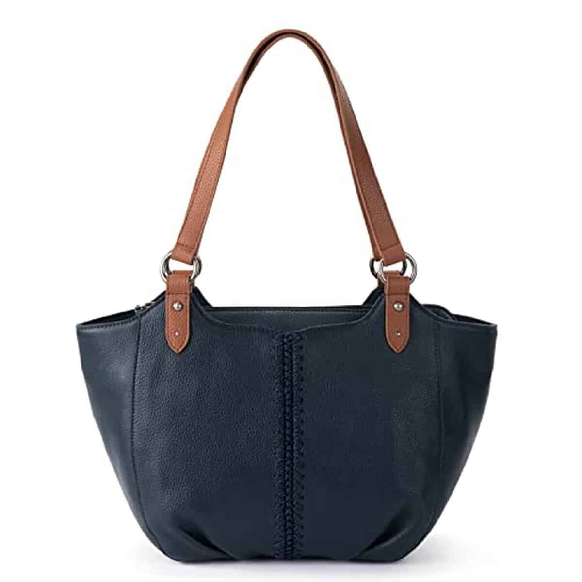 Avis sur le sac à main The Sak Bolinas en cuir indigo